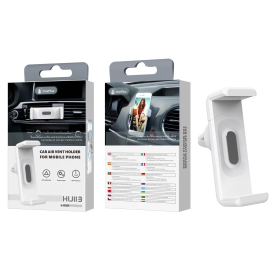 ONEPLUS CAR SUPPORT PARA TELEMOVEL HU113 BRANCO